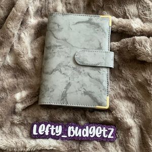 Grey Lux A6 Binder
